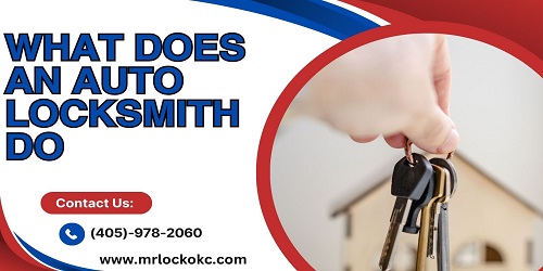 What Does an Auto Locksmith Do