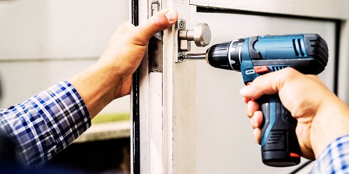 Professional locksmith in OKC providing security system installation